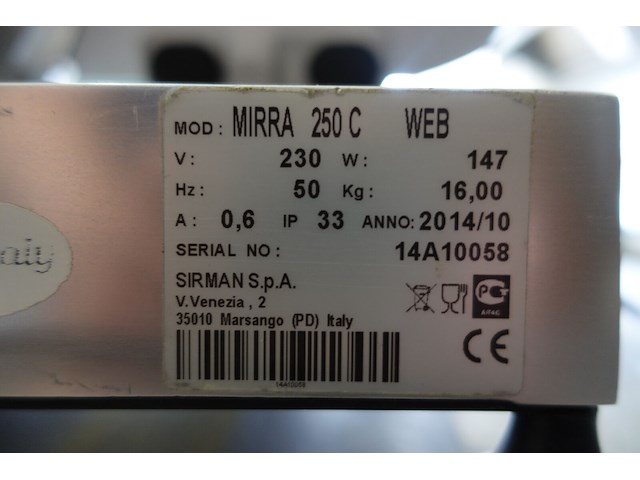 Professionele snijmachine sirman - afbeelding 5 van  7