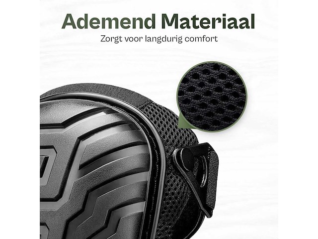 Professionele traagschuim kniebeschermers set (3x) - afbeelding 2 van  4