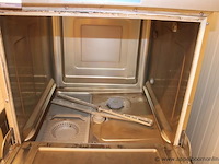 Professionele vaatwasser hobart fxls-70n, bouwjaar 2010, serienummer 86542358, elektrisch, roestvrij staal, 2x vaatwasrek, werking niet gekend - afbeelding 3 van  3
