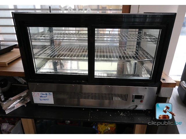Professionele verwarmde vitrine - afbeelding 1 van  5