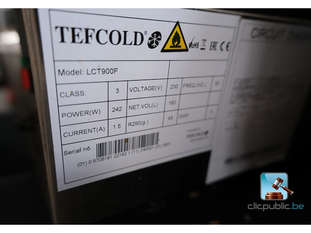 Professionele verwarmde vitrine - afbeelding 5 van  5