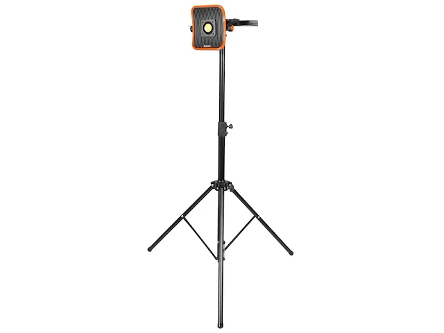 Professionelebouwlamp op statief groz led/670t - afbeelding 1 van  5