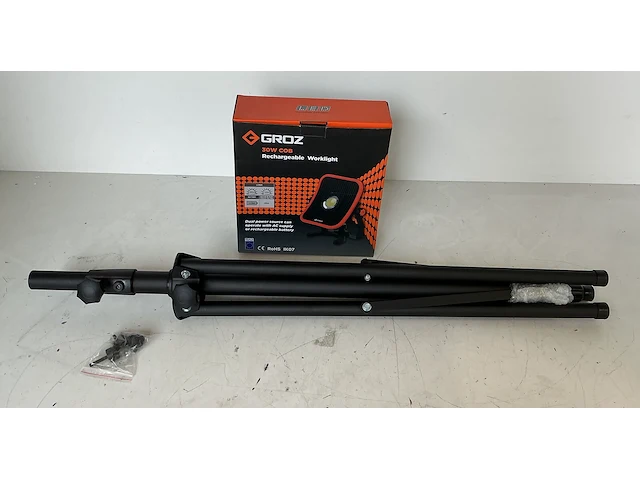 Professionelebouwlamp op statief groz led/670t - afbeelding 4 van  5