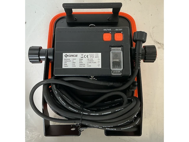 Professionelebouwlamp op statief groz led/670t - afbeelding 5 van  5