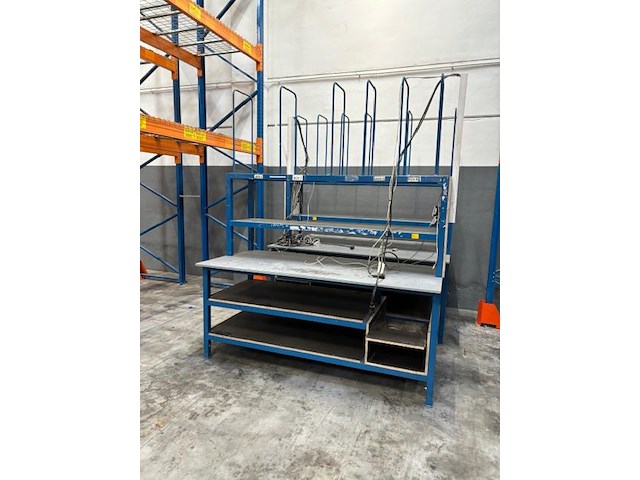 Proffesionele amballage tafel 2 meter - afbeelding 1 van  1