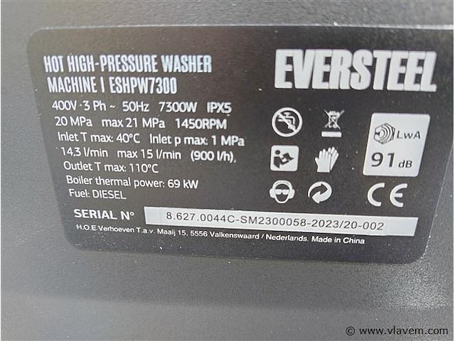 Proffesionele hogedrukreiniger - afbeelding 6 van  18