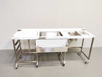 Proffil - stalen - roestvrijstalen gootsteenstation - afbeelding 1 van  3