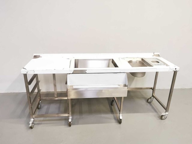 Proffil - stalen - roestvrijstalen gootsteenstation - afbeelding 1 van  3