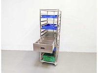 Proffil - stalen - roestvrijstalen trolley - afbeelding 2 van  3