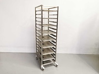 Proffil - stalen - roestvrijstalen trolley - afbeelding 1 van  2