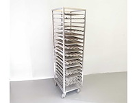 Proffil - stalen - roestvrijstalen trolley - afbeelding 1 van  2