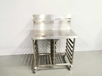 Proffil - stalen - roestvrijstalen werktafel - afbeelding 2 van  2