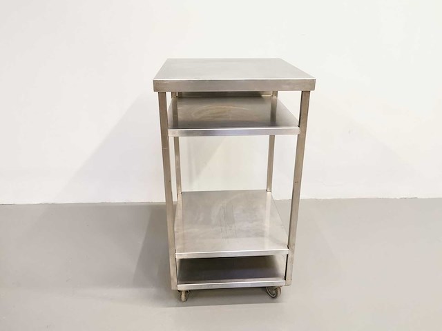 Proffil - stalen - roestvrijstalen werktafel - afbeelding 1 van  2