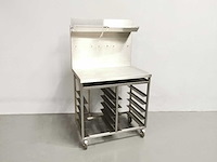 Proffil - stalen - roestvrijstalen werktafel - afbeelding 2 van  2