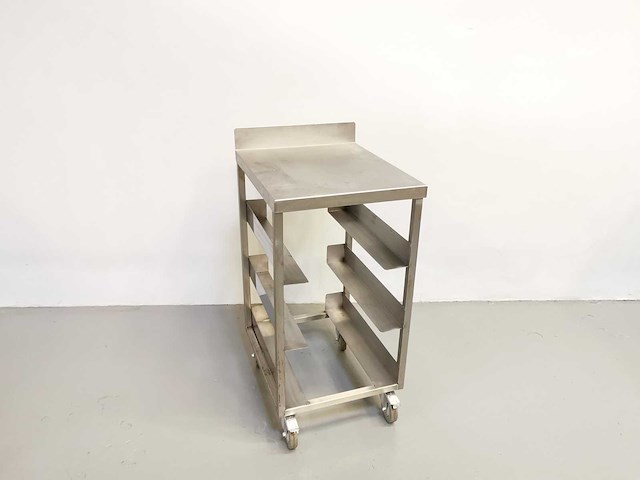 Proffil - stalen - roestvrijstalen werktafel - afbeelding 1 van  2