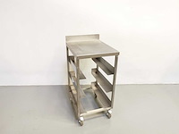 Proffil - stalen - roestvrijstalen werktafel - afbeelding 1 van  2