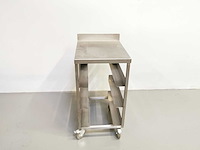 Proffil - stalen - roestvrijstalen werktafel - afbeelding 2 van  2