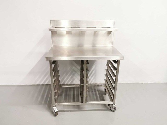 Proffil - stalen - roestvrijstalen werktafel - afbeelding 1 van  1