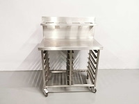 Proffil - stalen - roestvrijstalen werktafel - afbeelding 1 van  1