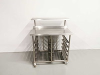 Proffil - stalen - roestvrijstalen werktafel - afbeelding 1 van  1