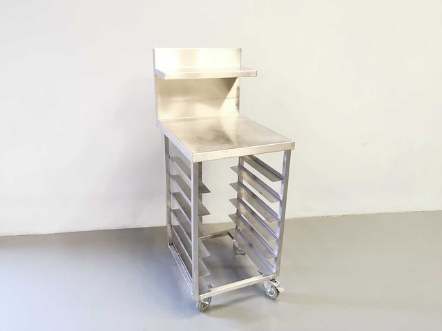 Proffil - stalen - roestvrijstalen werktafel - afbeelding 1 van  1