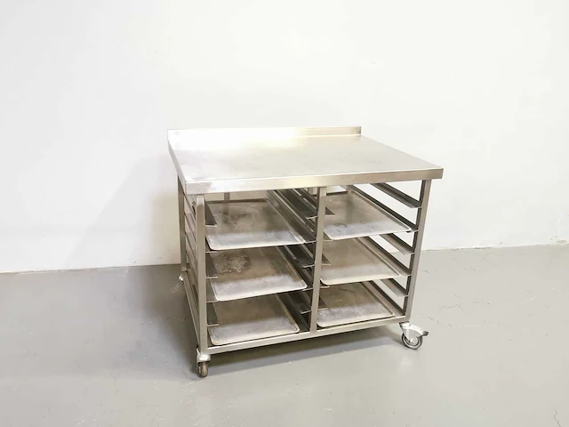 Proffil - stalen - werktafel - afbeelding 1 van  2