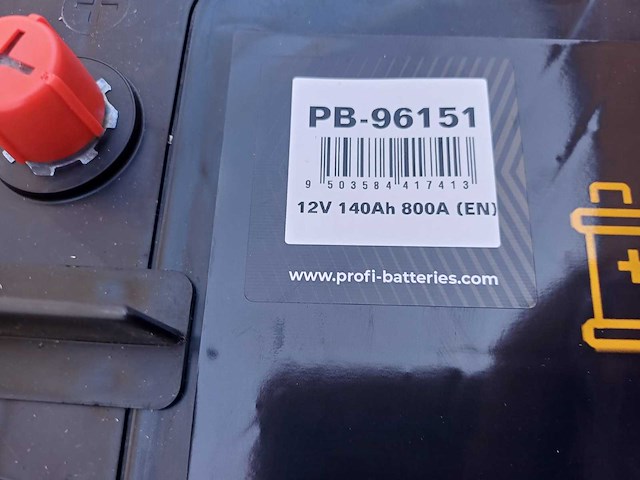 Profi batteries semi traction smf 12v 140ah - afbeelding 2 van  2