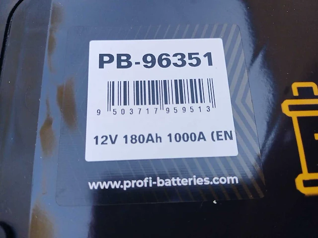 Profi batteries semi traction smf 12v 180ah - afbeelding 2 van  2