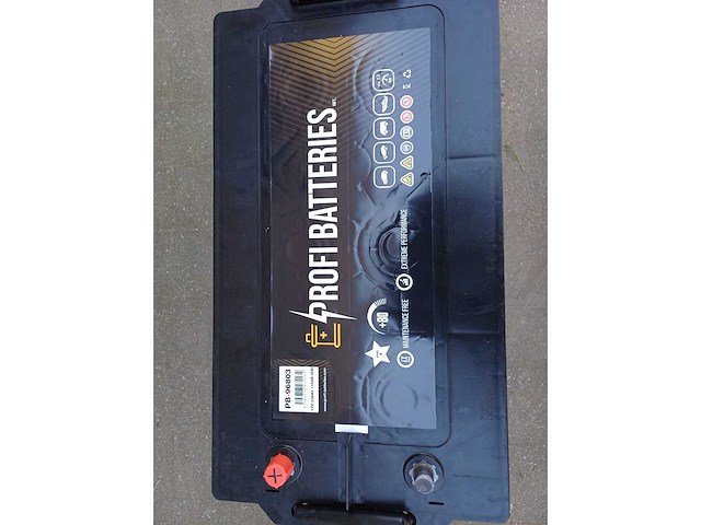 Profi batteries semi traction smf 12v 230ah - afbeelding 3 van  3