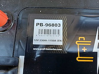 Profi batteries semi traction smf 12v 230ah - afbeelding 2 van  2