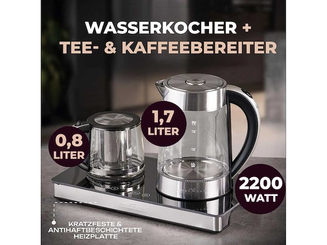 Proficook® pc-tks 1056 alles-in-één koffie- en theestation - afbeelding 2 van  4