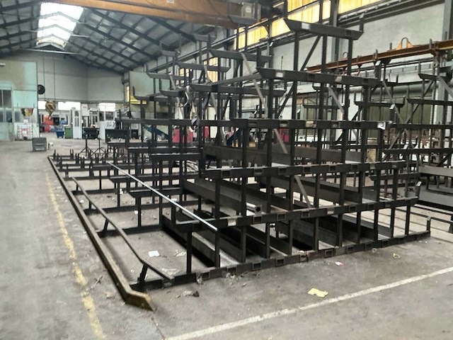 Profielstalen heavy duty magazijnrek - afbeelding 3 van  4