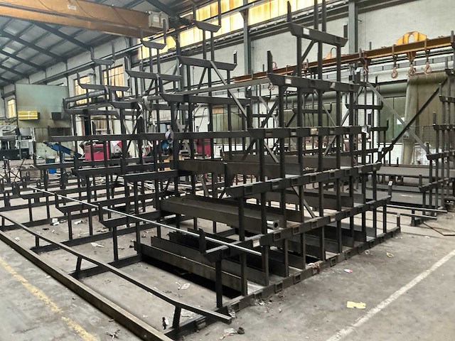Profielstalen heavy duty magazijnrek - afbeelding 4 van  4