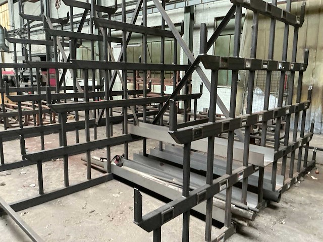 Profielstalen heavy duty magazijnrek - afbeelding 4 van  4