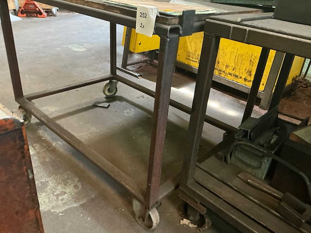 Profielstalen mobiele werktafel (2x) - afbeelding 4 van  5