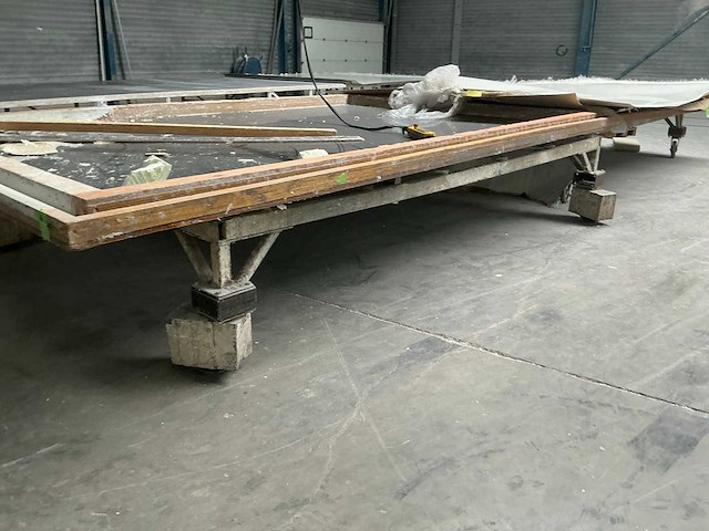 Profielstalen roltafel (2x) - afbeelding 1 van  4