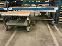 Profielstalen transportwagen (2x) - afbeelding 1 van  4