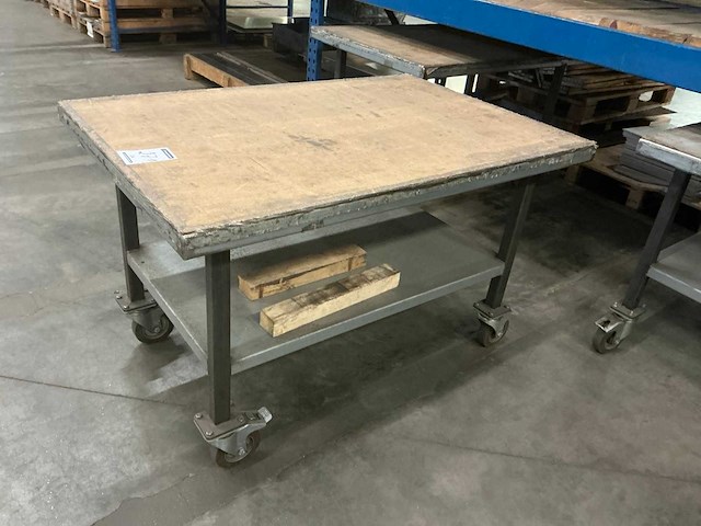 Profielstalen transportwagen (3x) - afbeelding 1 van  3