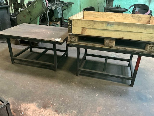Profielstalen werktafel (2x) - afbeelding 1 van  3