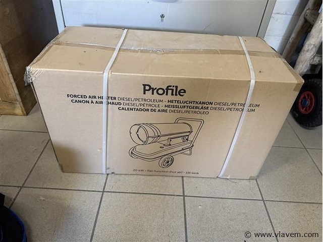 Profile heteluchtkanon - afbeelding 1 van  1