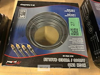 Profitec high end audio kabel 2rca plug 6mm 20m