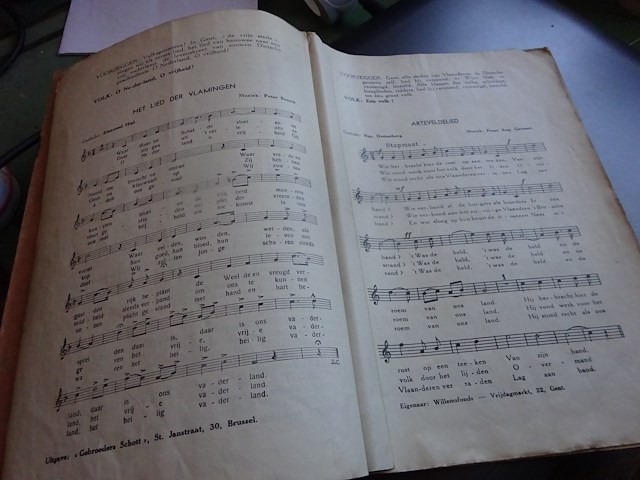 Programma vlaams nationaal zangfeest 1938 - afbeelding 3 van  4