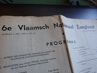 Programma vlaams nationaal zangfeest 1938 - afbeelding 4 van  4
