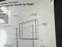 Projectiescherm draper - afbeelding 1 van  5