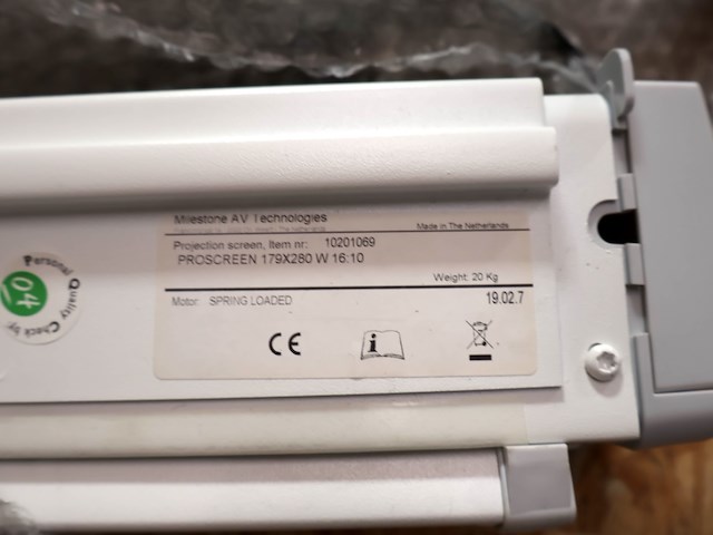 Projectiescherm - afbeelding 2 van  3