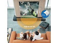 Projectorscherm met standaard, draagbaar en optrekker - afbeelding 2 van  6
