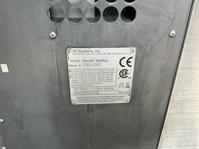 Projet 660 pro 3d-printer - afbeelding 10 van  15