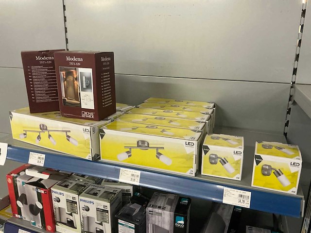 Prolight/eglo/philips/modena partij diverse verlichting (52x) - afbeelding 2 van  8