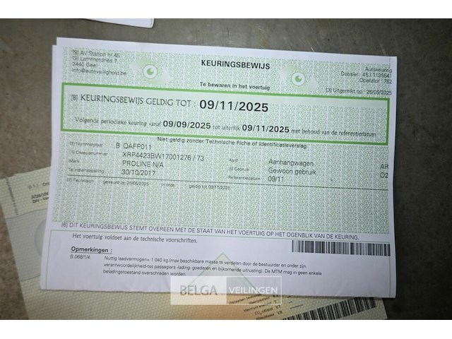 Proline aanhangwagen - afbeelding 17 van  17