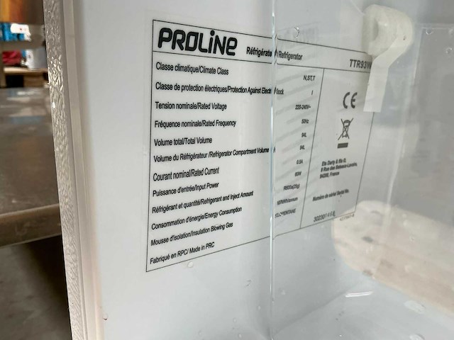 Proline koelkast en stofzuiger - afbeelding 7 van  7